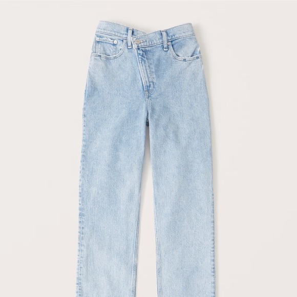 Abercrombie & Fitch Denim - Abercrombie & Fitch Dad Criss Cross Jeans - Still Available in Stores!